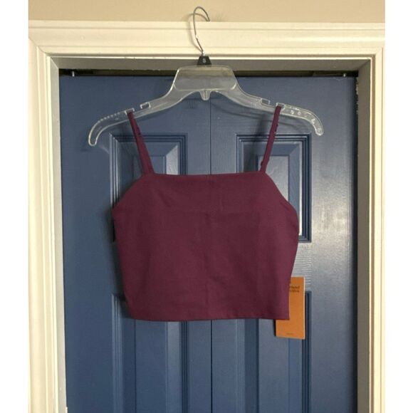 Girlfriend Collective Devon Compression Crop Cami Size S NWT - Picture 1 of 5